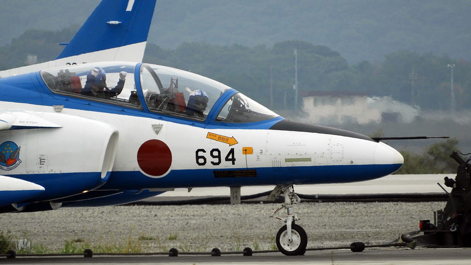 西九州新幹線開業イベント展示飛行-築城基地リモートのブルーインパルスを見学 つぶやきまとめ2022年9月23日（祝金曜日）